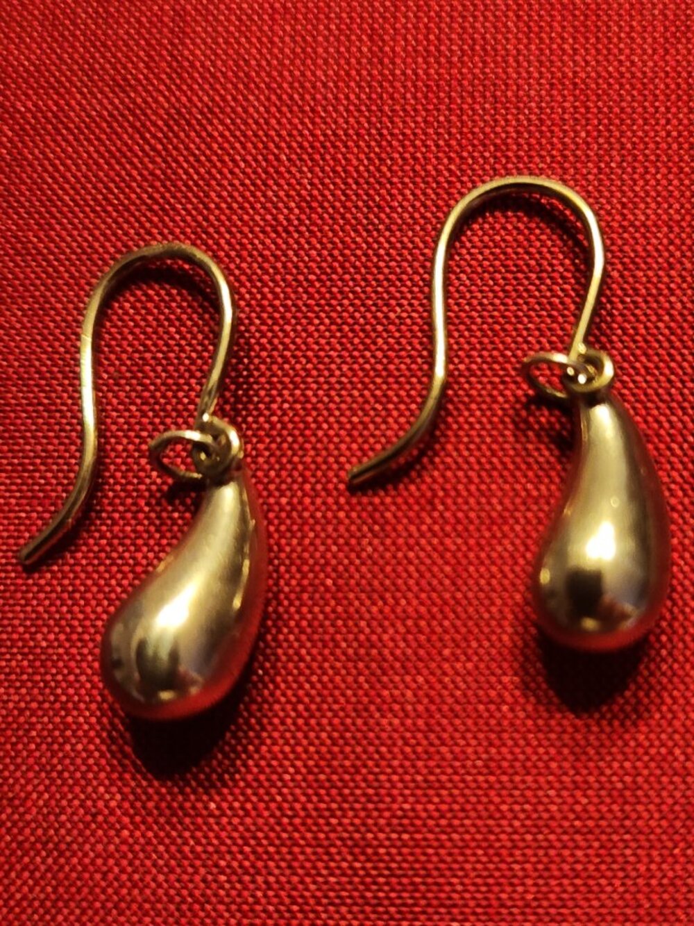 Silver Teardrop Earrings